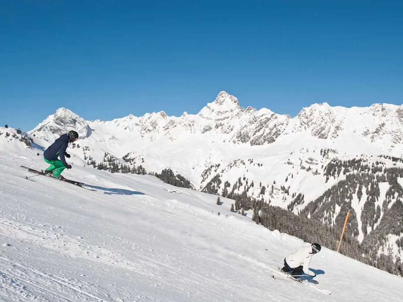 Skifahren im Montafon c Alex Kaiser - Montafon Tourismus GmbH Schruns