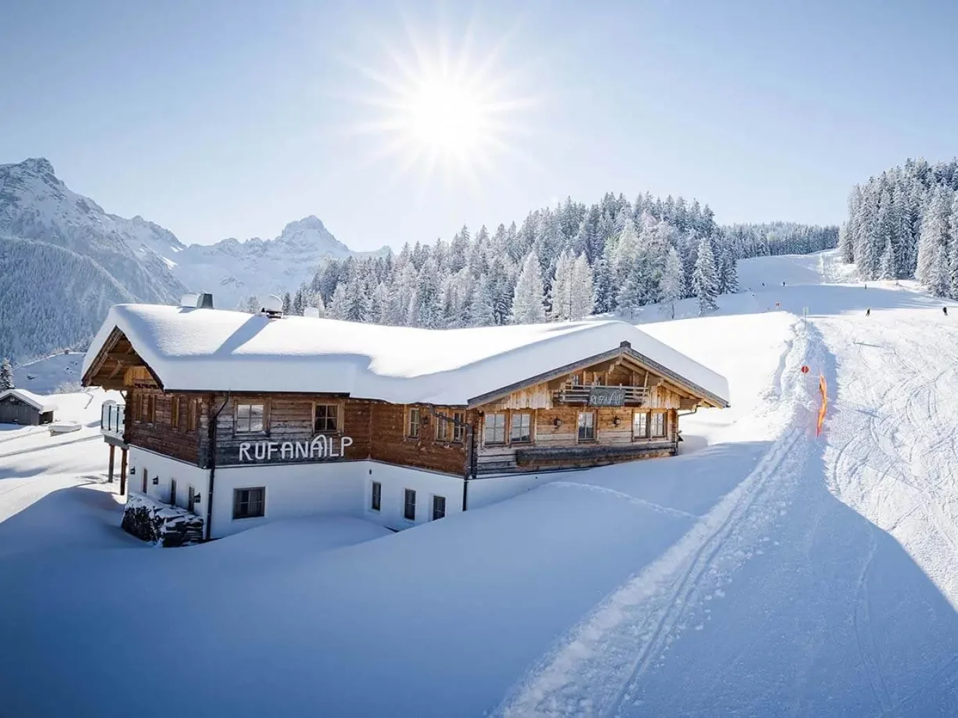 Rufana Alp - Skigebiet Brandnertal